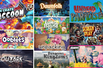 design steam capsule game cover art cartoon steam header artwork game cover