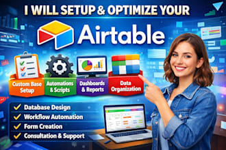 create airtable automation and systems with enterprise level quality