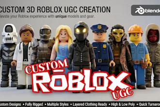 do roblox 3d dynamic head custom roblox ugc bundle and clothing