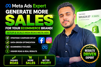 run facebook ads for shopify store and page ads setup