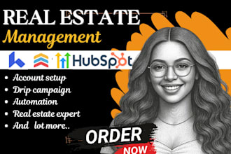 setup real estate CRM for gohighlevel hubspot crm lofty crm follow up boss idx