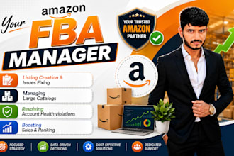 be your amazon fba VA for listing creation and fixing technical errors
