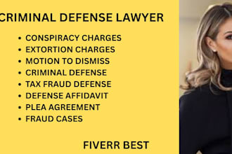 handle criminal defense cases,extortion claims, conspiracy charges and tax fraud