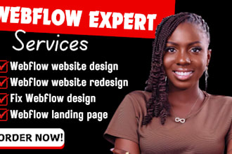 redesign webflow website fix webflow bug website update webflow website