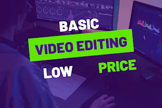 edit your video for a low price