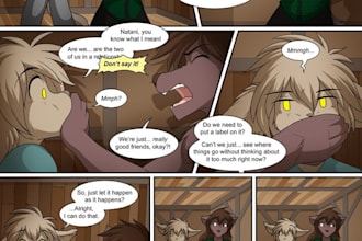 do professional furry comic art nsw and nsfw comic art