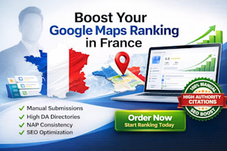 do france local citations for google maps SEO and gmb ranking
