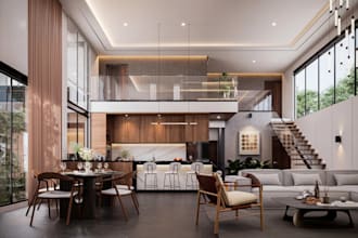 design and create photorealistic 3d interior renders for your room