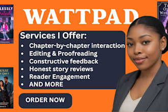 read, interact, comment, design cover on your wattpad, royal road, ao3 story