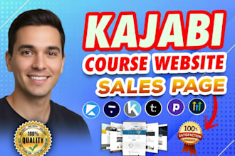 create kajabi online course website