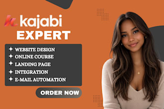 design kajabi sales page, kajabi landing page website for kajabi online course