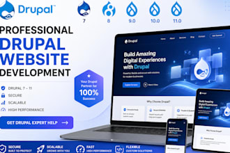develop, upgrade and migrate your drupal website to the latest version
