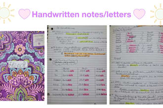 turn your handwritten notes into aesthetic pdfs