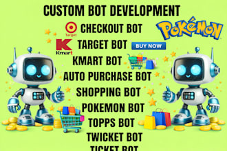 make walmart bot, bestbuy bot, auto purchase bot, whatnot bot, checkout bot