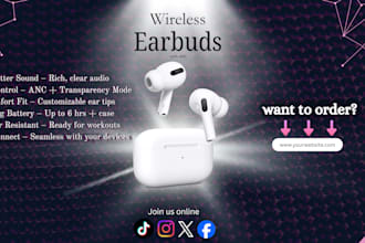 design modern product banner for your store