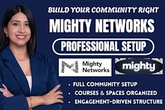 professionally set up and structure your mighty networks for success and growth