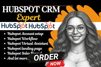 setup and manage hubspot hubspot crm workflow marketing automation landing page