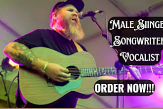 male pop singer male country singer edm vocalist singer rnb rock country music