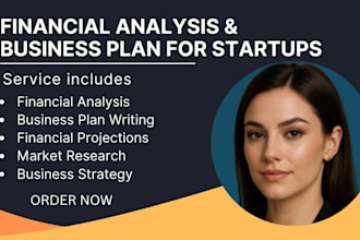do financial analysis and business plan for startups