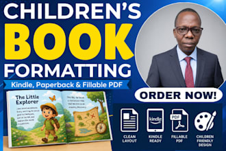 children ebook manuscript formatting fillable pdf kindle paperback formatting
