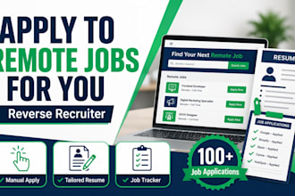 be your reverse recruiter and apply to remote jobs for you