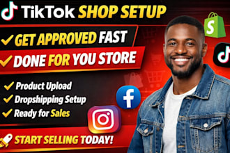 setup tiktok shop, tiktok shop approval, product upload