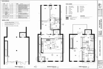 draw architectural drawings for UK planning permission and loft conversions