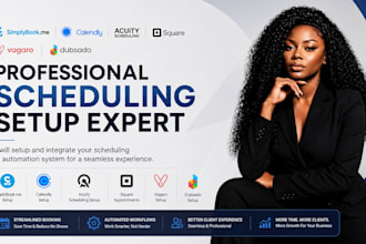 setup simplybook me calendly acuity scheduling square site, vagaro, dubsado
