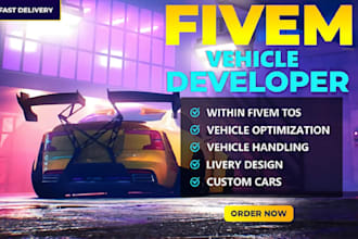 design custom livery of police, ems, cars of fivem