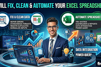 fix, clean and automate your excel spreadsheet
