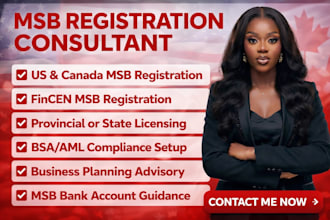 do msb registration, fincen filing, and aml compliance, form 107