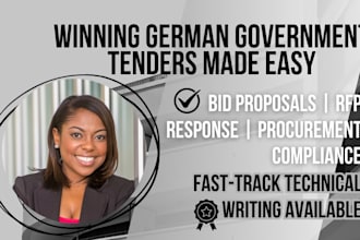 search rfp, rfq, germany tenders, prepare bid, proposal