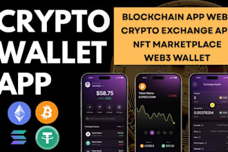 develop a secure crypto app, blockchain wallet, web3 application, blockchain