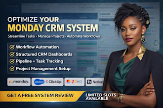 setup monday com crm workflow automation dashboard project management workflow
