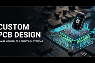 create custom pcb design for smart wearables and embedded systems
