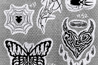 create a custom tattoo flash sheet