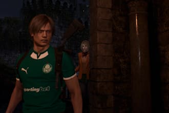 create any custom leon shirt mod for you resident evil 4 e 9