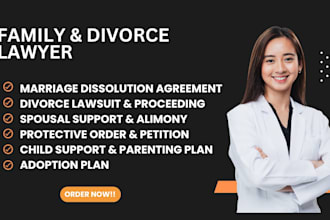 be your divorce and family lawyer