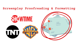 proofread, format, and track continuity in your screenplay