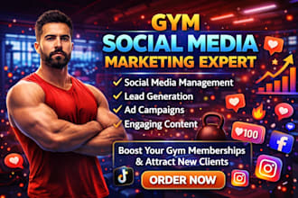 grow your gym with fitness social media marketing, lead generation