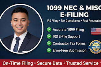 file 1099 nec, 1099 misc and efile with irs accurately