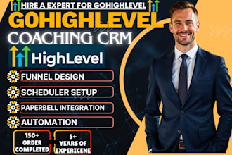 setup gohighlevel leadership coach CRM hubspot suitedash course access follow up