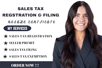 file sales tax, resale certificate, ecommerce tax, sellers permit for all states