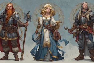 make fantasy characters or fantasy character