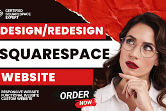 squarespace website design, squarespace website redesign squarespace development