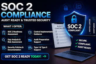get your saas startup soc 2 type 1 and type 2 compliant and audit ready