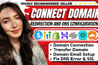 connect godaddy domain to shopify, squarespace wix, redirect cloudflare domain