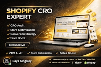 optimize your shopify store conversion rate and boost sales with cro