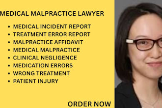 assist with healthcare malpractice cases, medication errors, and wrong treatment