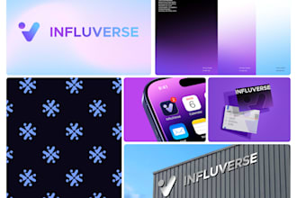 do modern business logo design and complete brand identity kit
